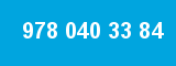 978 040 33 84